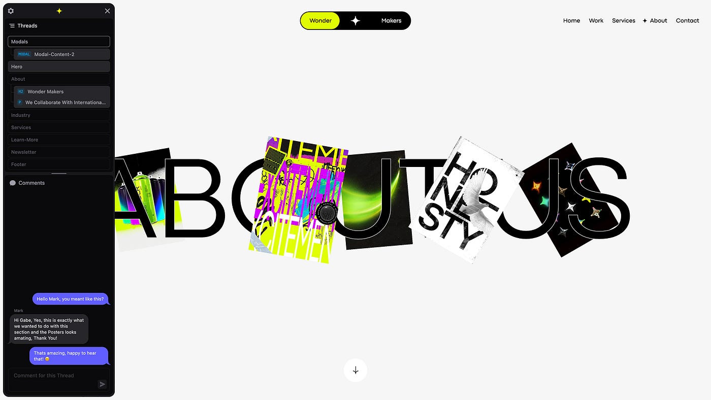Feedback tool preview