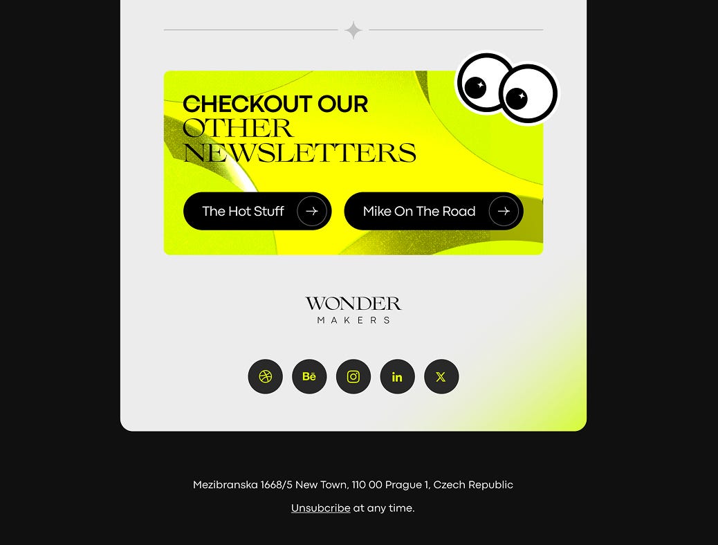 Newsletter design continued